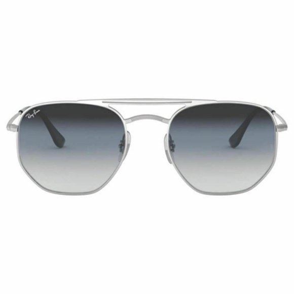 Ray-Ban Square Sunglasses w/ Blue Gradient Lens - Picture 2 of 6
